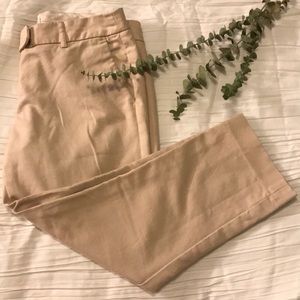 4/$10🌷Blush Cropped Dress Pants sz 6